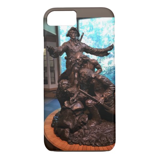 Lewis & Clark Statue, Fort Clatsop, Oregon Case-Mate iPhone Case (Achterkant)