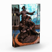 Lewis & Clark Statue, Fort Clatsop, Oregon Fotoblokken (Links)