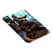 Lewis & Clark Statue, Fort Clatsop, Oregon Magneet (Rechterzijde)