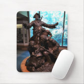 Lewis & Clark Statue, Fort Clatsop, Oregon Muismat (Met muis)