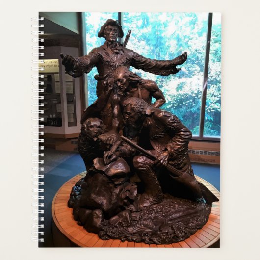 Lewis & Clark Statue, Fort Clatsop, Oregon Planner (Voorkant)