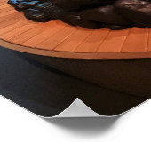 Lewis & Clark Statue, Fort Clatsop, Oregon Poster (Hoek)