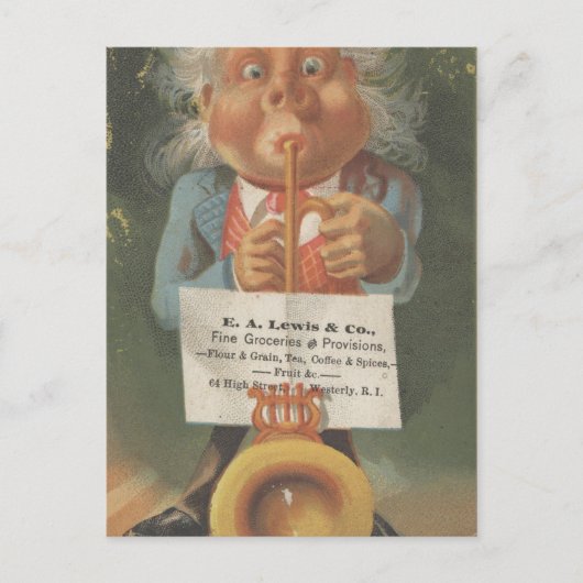 Lewis & Co. Fine Groceries Ephemera Briefkaart (Voorkant)