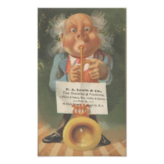 Lewis & Co. Fine Groceries Ephemera Photo Print Foto Afdruk