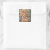 Lewis & Co. Fine Groceries Ephemera Vierkante Sticker (Tas)