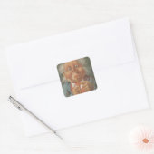 Lewis & Co. Fine Groceries Ephemera Vierkante Sticker (Envelop)