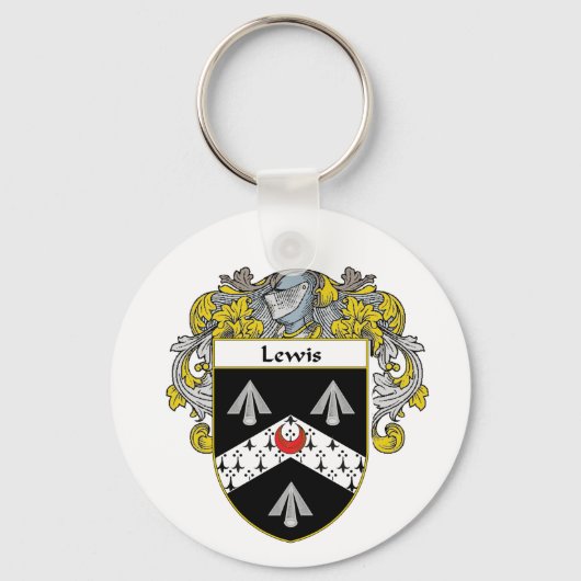Lewis Coat of Arms (Beheerd) Sleutelhanger (Voorkant)