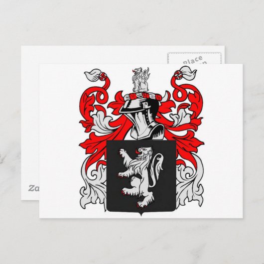 Lewis Coat of Arms Briefkaart (Voorkant / Achterkant)