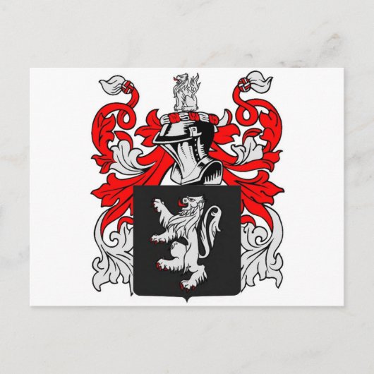 Lewis Coat of Arms Briefkaart (Voorkant)