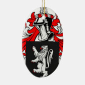 Lewis Coat of Arms Keramisch Ornament (Rechts)