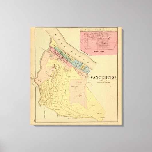 Lewis County Canvas Afdruk (Voorkant)