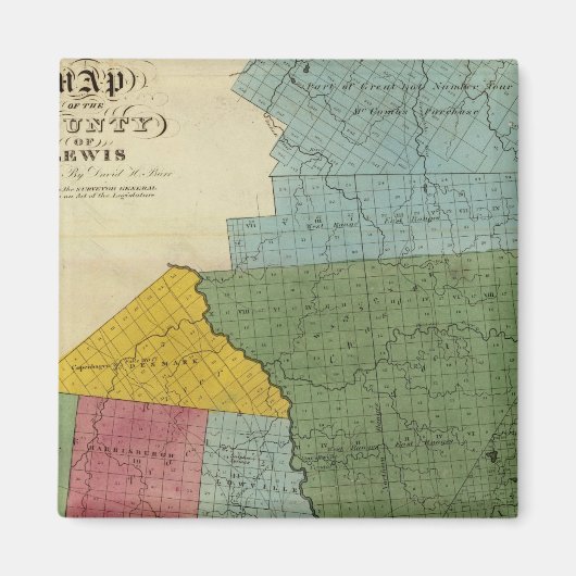 Lewis County Magneet (Voorkant)