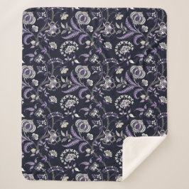Lewis Day's "Oma" Floral Sherpa Deken