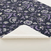 Lewis Day's "Oma" Floral Sherpa Deken (3/4)