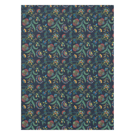 Lewis Day's "Oma" Multicolor tafelkleed (Voorkant)