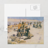 Lewis en Clark aan de Columbia River Briefkaart (Voorkant / Achterkant)