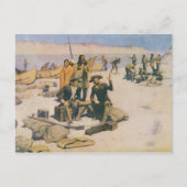 Lewis en Clark aan de Columbia River Briefkaart (Voorkant)