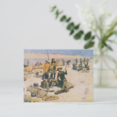 Lewis en Clark aan de Columbia River Briefkaart (Staand voorkant)