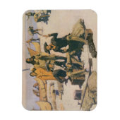 Lewis en Clark aan de Columbia River Magneet (Verticaal)