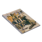 Lewis en Clark aan de Columbia River Notitieboek (Rechterzijde)