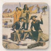 Lewis en Clark aan de Columbia River Onderzetter (Voorkant)