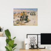Lewis en Clark aan de Columbia River Poster (Thuiskantoor)