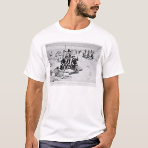 Lewis en Clark aan de monding van de Columbia T-shirt