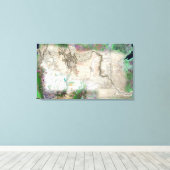 Lewis en Clark Canvas Afdruk (Insitu (Houten vloer))