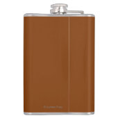 Lewis en Clark die het Westen verkennen Heupfles (Achterkant)