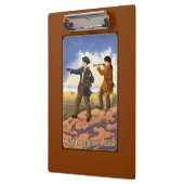 Lewis en Clark die het Westen verkennen Klembord (Links)