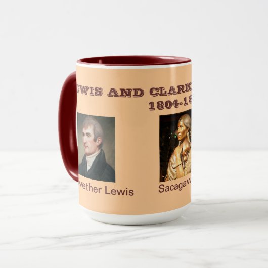 Lewis en Clark* Expedition Mok (Voorkant links)