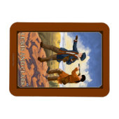 Lewis en Clark Exploring the West Magneet (Horizontaal)