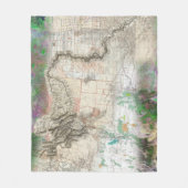 Lewis en Clark Fleece Deken (Voorkant)