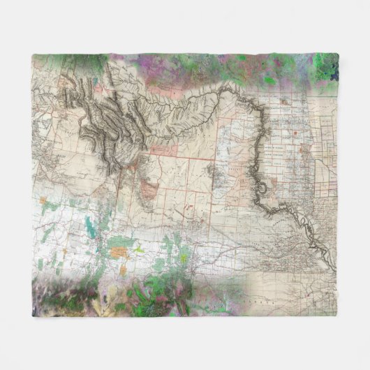 Lewis en Clark Fleece Deken (Voorkant (Horizontaal))