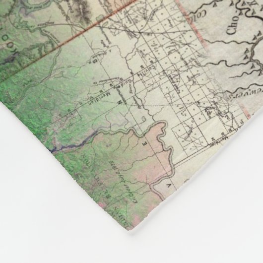 Lewis en Clark Fleece Deken (Hoek)