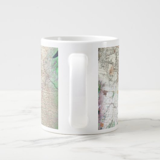 Lewis en Clark Grote Koffiekop (Achterkant)