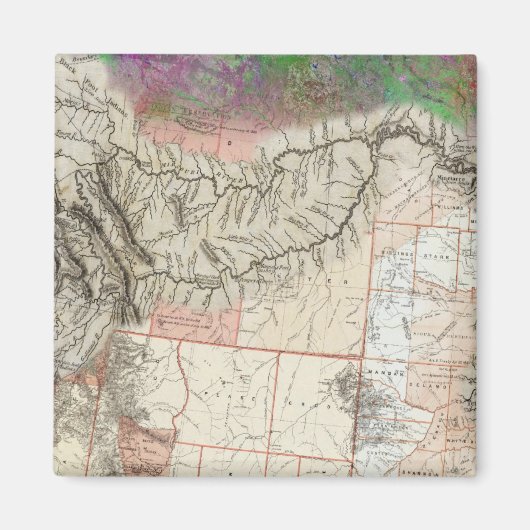 Lewis en Clark Magneet (Voorkant)