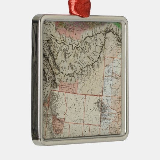 Lewis en Clark Metalen Ornament (Rechts)