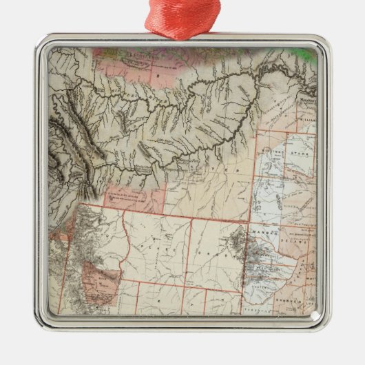 Lewis en Clark Metalen Ornament (Voorkant)