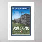 Lewis en Clark National Historic Trail Poster (Voorkant)