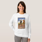 Lewis en Clark - Nez Perce, Washington T-shirt (Voorkant volledig)