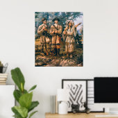 Lewis en Clark, Sacagawea Poster (Thuiskantoor)