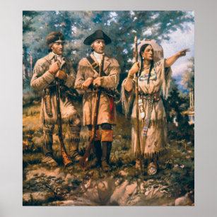Lewis en Clark, Sacagawea Poster