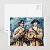 Lewis en Clark samen Briefkaart (Voorkant / Achterkant)