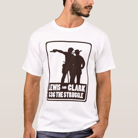 Lewis en Clark T-shirt (Voorkant)