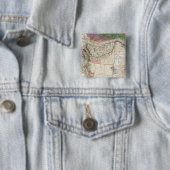 Lewis en Clark Vierkante Button 5,1 Cm (In situ)