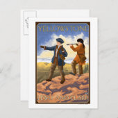 Lewis en Clark - Yellowstone National Park Briefkaart (Voorkant / Achterkant)