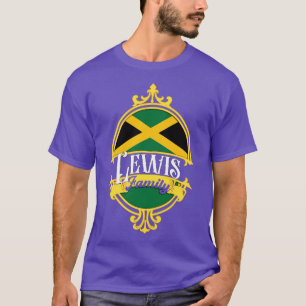 Lewis Familie Jamaica Vlag T-shirt