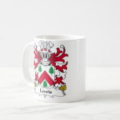 Lewis Family Crest Koffiemok (Voorkant links)