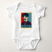 Lewis For Mayor - Stardew Valley geïnspireerde cam Romper (Voorkant)